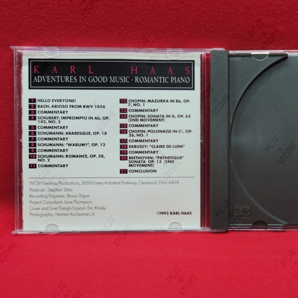 Karl Haas: Adventures In Good Music/Romantic Piano Music CD (1993, Karl Hass) - Picture 3 of 8
